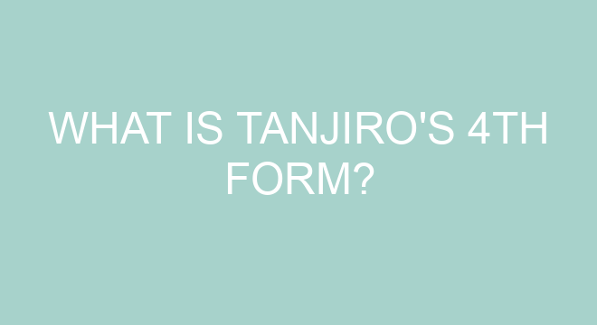what-is-tanjiro-s-4th-form