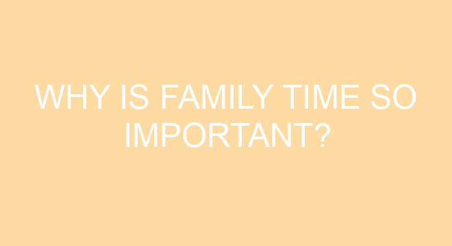 is family time more important than homework