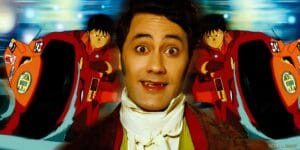 Taika Waititi From What We Do In The Shadows And Kaneda Riding His Bike In Akira