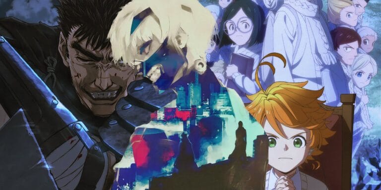 Tokyo Ghoul Berserk The Promised Neverland Featute Header